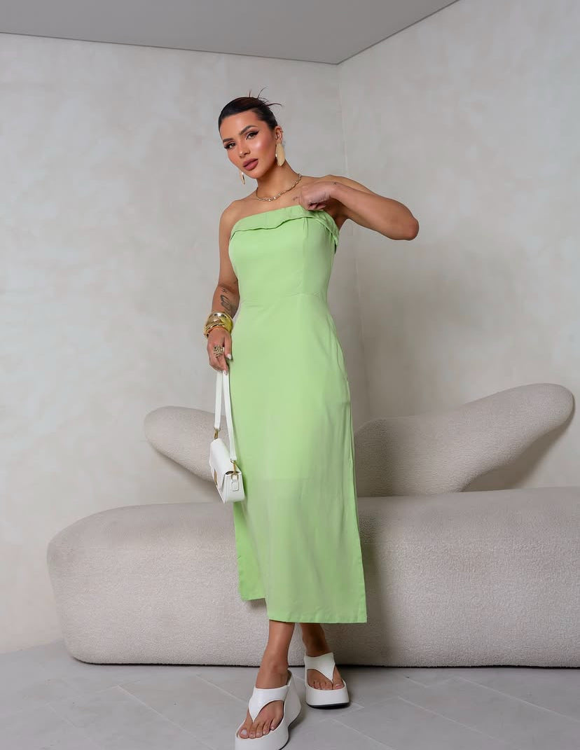 Vestido Tomara que Caia em Viscolinho